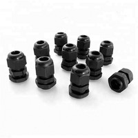Presse-étoupe M30 noir en nylon plastique anti-poussière étanche IP68 pour vente en gros