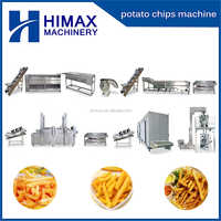Volledig Automatische Hoge Efficiëntie Chips Productielijn Maken Patoto Chips Machine