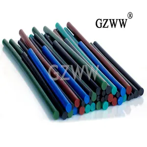 Custom wholesale color hot melt glue stick/colored hot glue sticks/colorful hot melt glue sticks