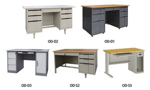 Commercial Furniture Steel Office Desk Design One Side Two Drawer <strong>Computer</strong> <strong>Table</strong> - Product Image 6