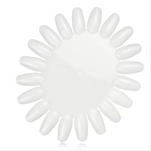 20 consejos elipse forma de uñas de gel polaco color gráfico/oval de la rueda de color - Product Image 2