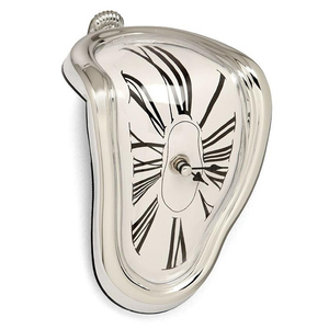 UCHOME Bella di Disegno Retro Romano Numerale <span class=keywords><strong>Orologio</strong></span> di Fusione Distorta <span class=keywords><strong>Orologio</strong></span> <span class=keywords><strong>Da</strong></span> <span class=keywords><strong>Parete</strong></span> - Product Image 2