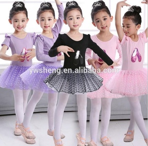 Justaucorps de <span class=keywords><strong>danse</strong></span> pour bébé fille, style 2019, avec mini tutu à pois, pour ballet et gymnastique - Product Image 2