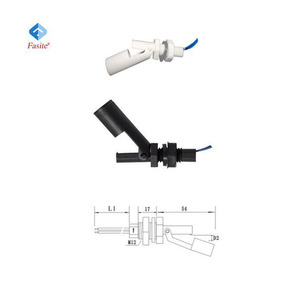 Capteur de niveau de liquide à montage latéral, interrupteur de niveau à flotteur installé latéralement, capteur de niveau d'eau à montage latéral pour machine de lavage de voitures et petits réservoirs - Product Image 3
