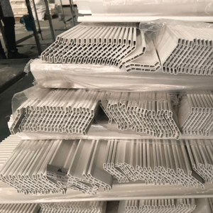 PVC hồ sơ cửa sổ màn trập nhựa Rèm uPVC louver uPVC cố định màn trập rèm - Product Image 4