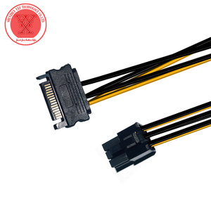 Alta Velocidad HDD 15 pin sata serial ata macho a macho cable de alimentación STA Cable - Product Image 3