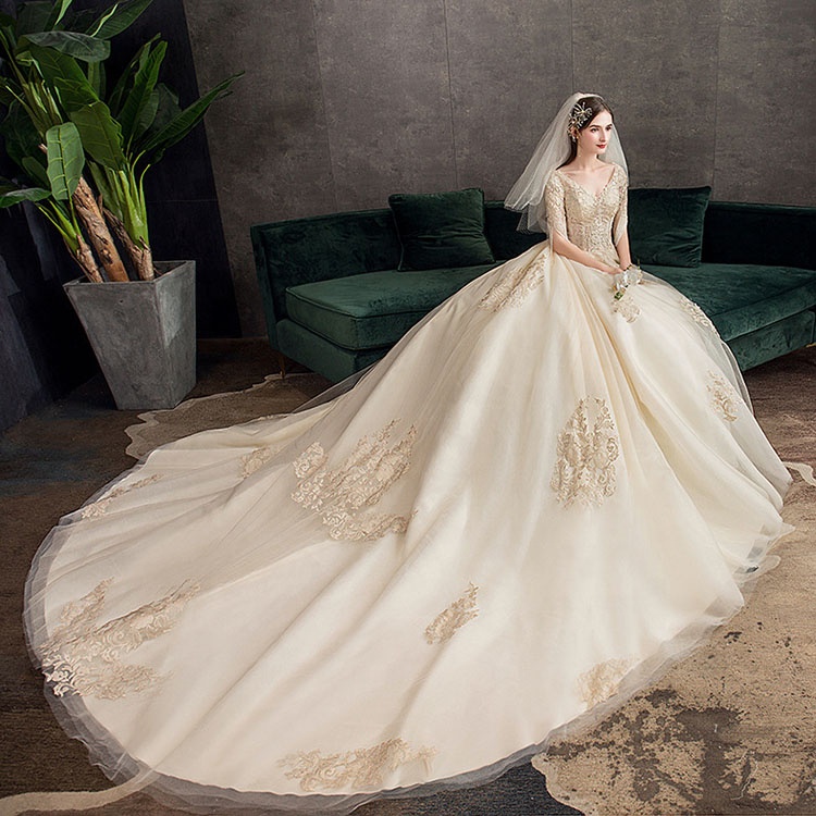 Lo barato NUNCA puede salir caro si hablamos de este vestido de novia  estilo princesa de Aliexpress | CUORE