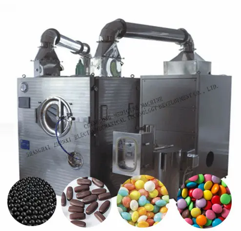 Máquina de capa de farmacéutica tableta azúcar película barnizadora automática