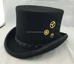 100% lana Steam punk sombreros