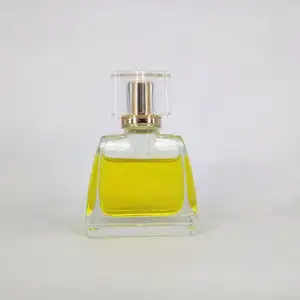 Garrafa de vidro transparente da garrafa do perfume da alta qualidade