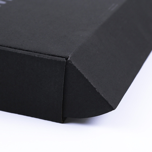 Haute qualité matériau recyclé noir acheter boîtes d'emballage pour vêtements - Product Image 5