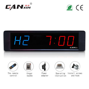 azul 4 dígitos Control Remoto Portátil <span class=keywords><strong>mini</strong></span> LED temporizador gimnasio fitness <span class=keywords><strong>CrossFit</strong></span> temporizador de intervalo - Product Image 1