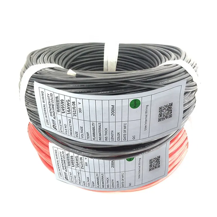 Factory price high voltage power cable electric automotive black wire