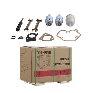 Generador Eléctrico Diésel Silencioso Hiearns <span class=keywords><strong>de</strong></span> 5KVA 6KVA 7KVA 50HZ 220V con Arranque Automático y Interruptor <span class=keywords><strong>de</strong></span> Transferencia Automática para Uso Doméstico - Product Image 2