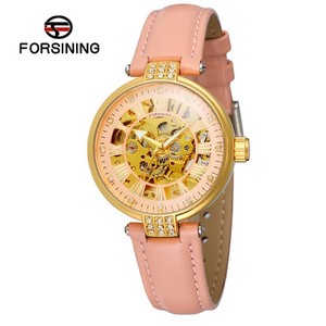 Forsining NUOVO Orologio Automatico Scheletrato da Donna alla Moda e Popolare, Personalizzabile con Logo, Meccanico a Carica Automatica - Product Image 3