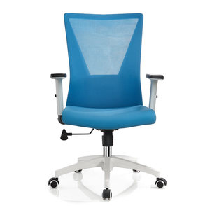 Mid <span class=keywords><strong>mesh</strong></span> retour blanc ascenseur ordinateur chaise de bureau pour les bureaux - Product Image 2