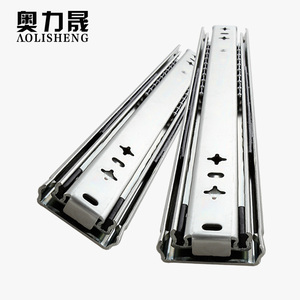 53mm canal telescópico máquinas pesados Cojinete de bolas cajón de carril de deslizamiento <span class=keywords><strong>puerta</strong></span> <span class=keywords><strong>corredera</strong></span> cajón - Product Image 1