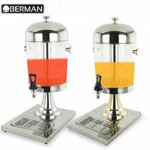 <span class=keywords><strong>Distributeur</strong></span> de jus en acier inoxydable, équipement de restauration pour enfants, machines à jus, 1 tête, <span class=keywords><strong>verre</strong></span>, boissons - Product Image 4