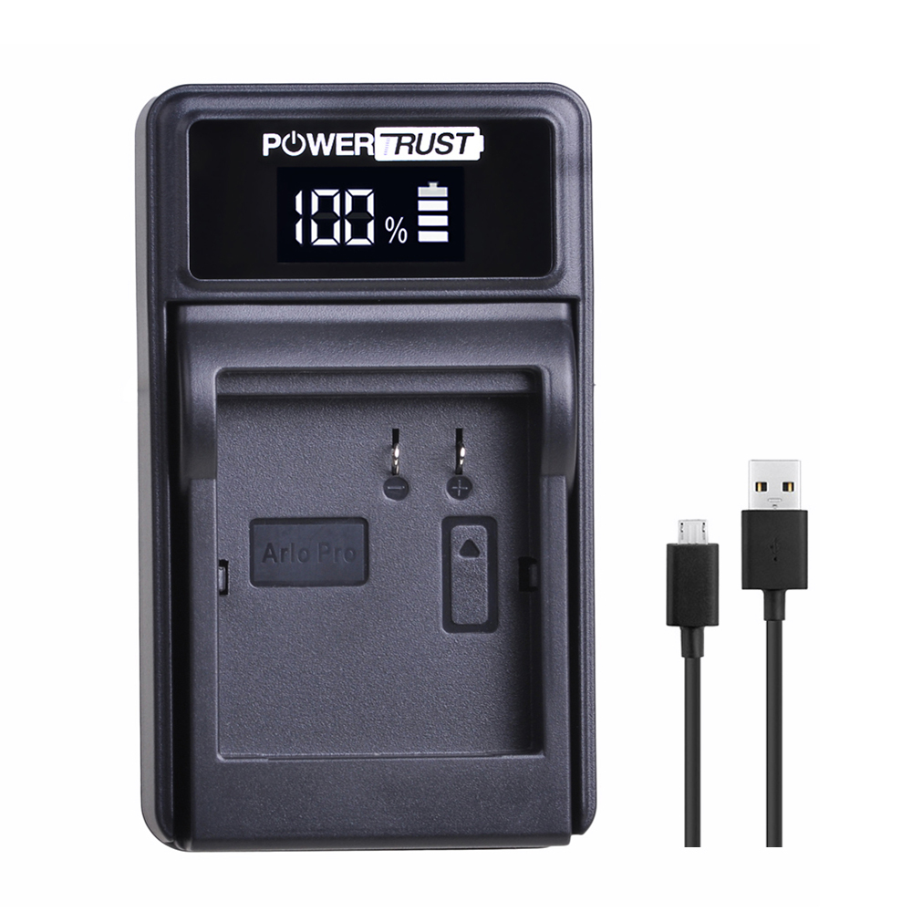 Powertrust светодиодный дисплей USB для зарядки и передачи информации для безопасности Arlo свет Arlo Pro Smart Home камеры Arlo Pro 2 Go батареи