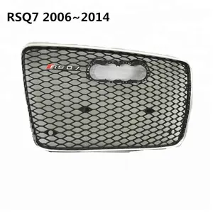 Kualitas Tinggi untuk Audi Q7 Grille 2006 ~ 2014/RSQ7 Auto Depan Grille dengan Chrome Bingkai