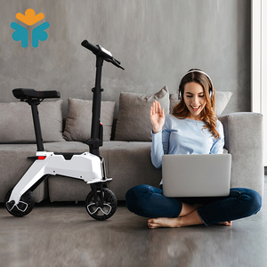Scooter électrique pliable pour adultes, 37V 250W, pas cher, fabriqué en usine, deux roues en aluminium de 7 pouces - Product Image 2
