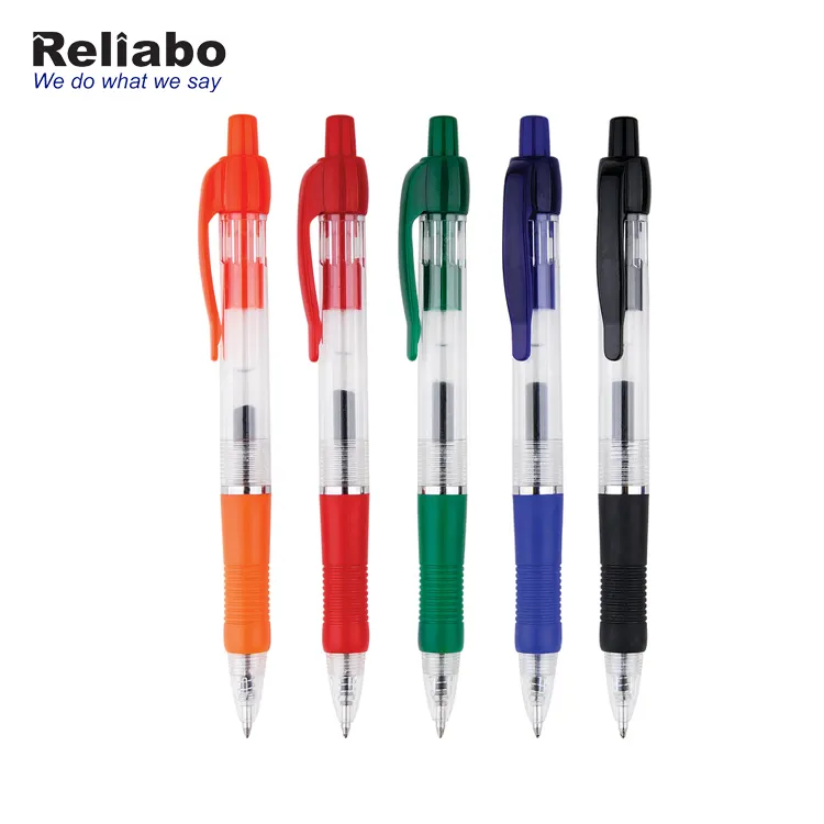 Reliabo China Factory Cheap Prices Custom Brands Logo Advertising Plastic Ball Pen