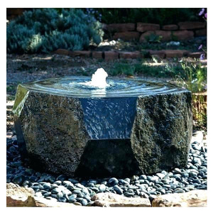 Statues de jardinage, décoration de jardin, fontaine en pierre, boules de pierre décoratives, boule de pierre naturelle sans trou 8 mm - Product Image 3