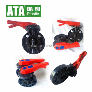 Irrigation System Drip 3inch 90mm Handle Lever Pvc Wafer butterfly Valves Types - Product Image 4