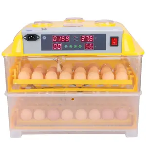 Incubadora de 96 huevos con incubadora para pollitos, aprobado por la CE, WQ-96