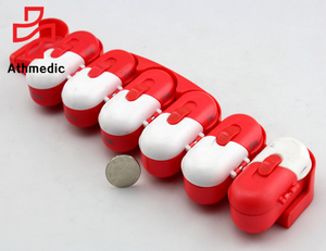 2025 Athmedic Food Grade Capsule 7 Days 2 case Promotion Separate Detachable Pill Dispenser Box case with Lock