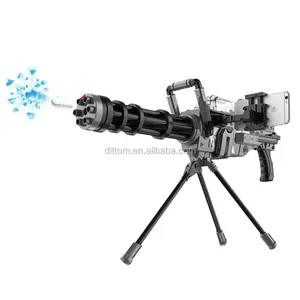 AR Gatling 물 총알 총 장난감 Bluetoo 촬영 물 대포 게임 총