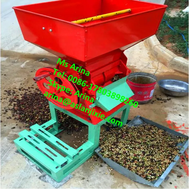 manual fresh Coffee Cocoa bean husker/dehuller/sheller for home