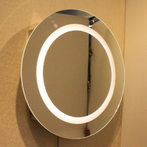 Hình Dạng Tròn Chiếu Sáng Phòng Tắm Gương Tủ Ánh Sáng Gương Y Học Tủ Với Gương - Product Image 2