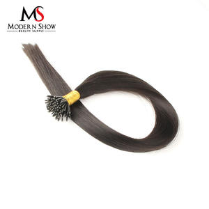 Venta al por mayor <span class=keywords><strong>3c</strong></span> 7a hair any colored I tip extensión de cabello humano - Product Image 2