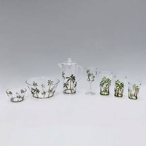 En plastique 7 Pièces Cocotier Saladier Design Série - Product Image 1