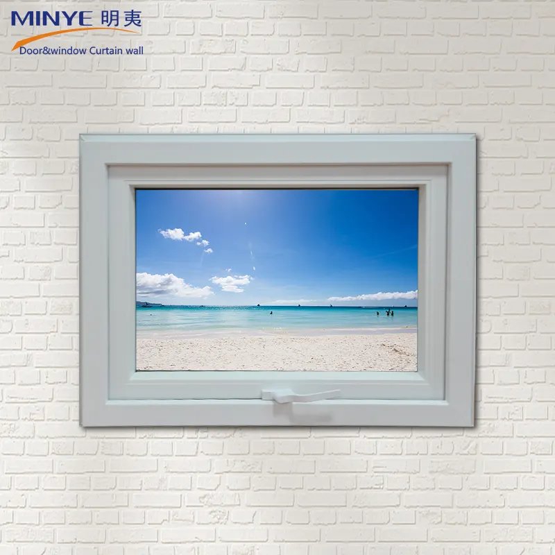 Style allemand Fenêtres Fenêtre Supérieure En Aluminium Fabriqué en Chine