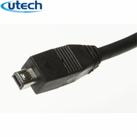Alta calidad OEM 6Ft FTDI USB a Mini Cable de programación de 4 pines para interfaz remota de escáner Uniden