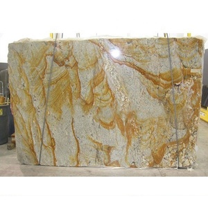 Rio juparana granito dourado natural, entrega apertada, slab granito, juparana, ouro granito