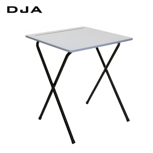 DJA MDF <strong>Folding</strong> School <strong>Study</strong> <strong>Table</strong> with Contemporary Design for Living Room Home Office Dining Bedroom Use Trolley Option - Product Image 1