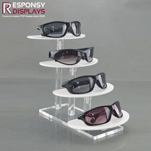 <span class=keywords><strong>Acrylic</strong></span> sàn hiển thị Rack sáu tầng xoay đứng cho kính mát cổ điển retro phong cách kính giới thiệu cửa hàng bán lẻ lịch thi đấu - Product Image 3