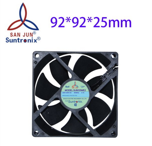 Suntronix AEC Industrial Axial Ac Fans 92*92*25mm High Speed.Cooling Ventilation Fan Exhaust Fan Motor Projects.