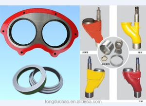 <span class=keywords><strong>Plaque</strong></span> d'usure et anneau de coupe en carbure de tungstène pour pompe à béton Putzmeister DN200 - Product Image 6