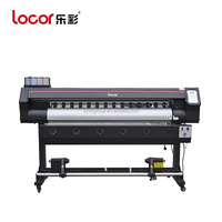 Impresora Locor de Formato Grande de 1.6m (6 Pies) para Interiores/Exteriores, Impresora de Disolvente Ecológico, Plotter para Lona, Impresora de Papel Tapiz 3D