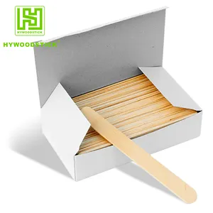 China Direct Supplier Manufacturer Wholesale Hot Sale Sponge Cleaning Wooden Wax Sticks Spatula Biodegradable