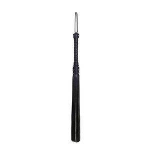 Super gran tamaño de cuero genuino BDSM fetiche dolor esclavo cola nalgadas látigo Flogger
