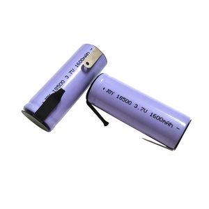 Pin Li-ion ICR18500 Có Thể Sạc Lại Chất Lượng Cao 3.7V 1600MAh Với Các Tab Hàn Niken - Product Image 2