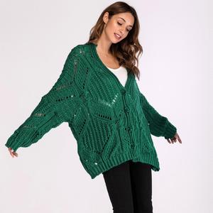 Turchia allentato scollo a V <span class=keywords><strong>abiti</strong></span> da donna in cotone lungo lavorato a mano maglione design per le donne - Product Image 6