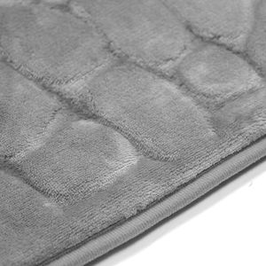 Classic Design 3pcs Anti Slip Memory Foam <strong>Bathroom</strong> Rug <strong>Mat</strong> <strong>Set</strong> - Product Image 5