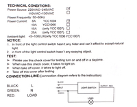 Interruptor automático de encendido y apagado automático, para luz de calle, CC, 12V, 24V, 110V, 220V, 50-60Hz, 10A, Sensor de Control de foto