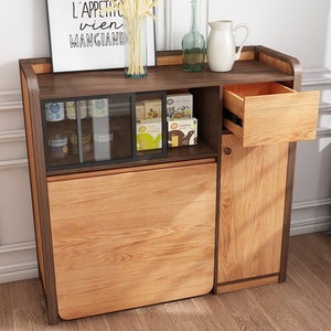 Moderno multifunción Seccional de madera estable plegable mesa de <span class=keywords><strong>comedor</strong></span> con <span class=keywords><strong>4</strong></span> sillas - Product Image 6